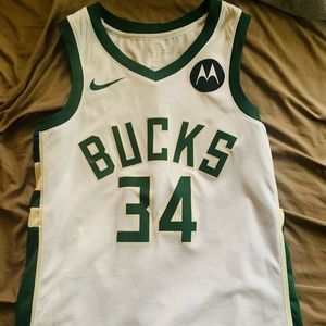 2019-2020 Giannis Antetokounmpo AUTHENTIC NBA JERSEY
